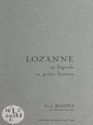 cover image of Lozanne (1)